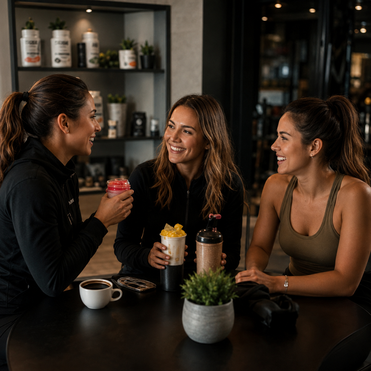 Amigas compartiendo un momento en Sin Excusas